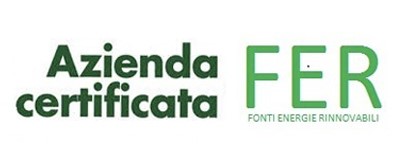 REMONDINI IMPIANTI- Logo azienda certificata FER- Fonti energie rinnovabili