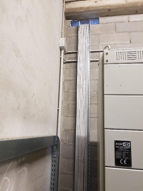 REMONDINI IMPIANTI - posa cavi in azienda di trasporti