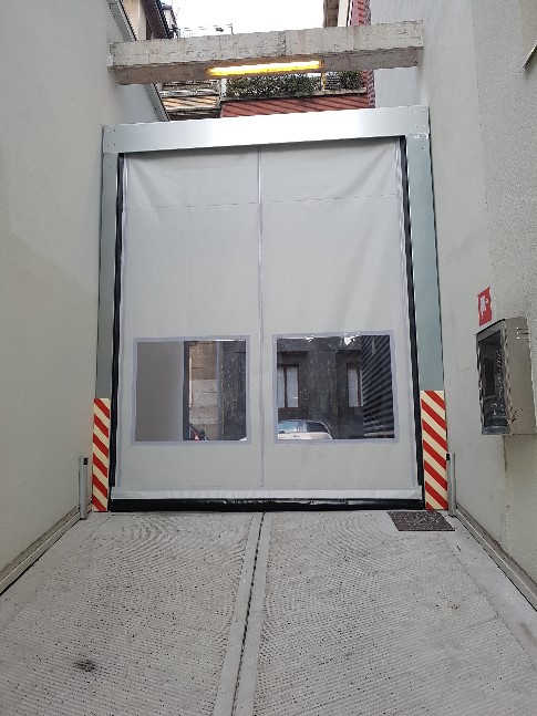 REMONDINI IMPIANTI - impianto di accesso presso struttura produttiva alimentare